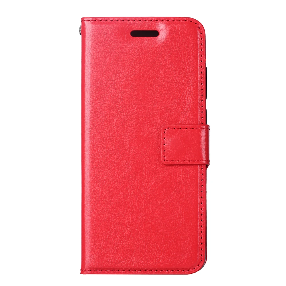 Красный Кожаный чехол Thouport для Xiaomi Redmi Note7 Pro Redmi 7, Чехлы ретро фоторамка, сумки для телефона, кошелек, откидная крышка, Redmi Note 7, чехол - Цвет: Красный