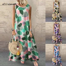 printed infinity dress