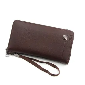 

New Personality Business Long Men's Wallet Zipper Clutch Bag Phone Bag Men's Coin Purse Wallet