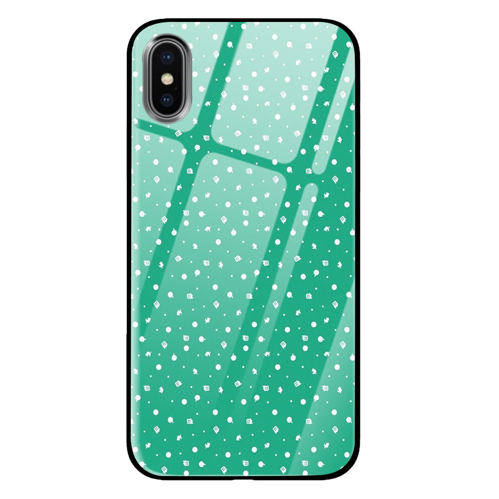 Белая роза для iPhone 5 5S 6 6s 7 8 Plus X XS XR 11 Pro макс. закаленное стекло чехлы - Цвет: 2