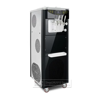 

2020 New Design Commercial Automatic Ice Cream Maker Food Snack Vending Machine 3 Flavor Floor Standing Soft Ice Cream Machine