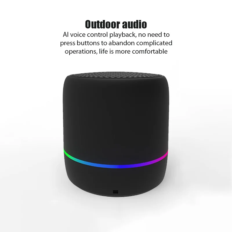 Беспроводная Bluetooth-Колонка со светодиодной подсветкой | Электроника