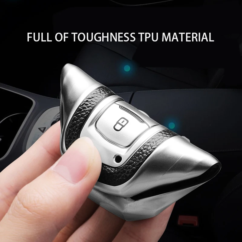 New TPU Car Smart Key Cover Case Shell Fob For Geely Atlas Boyue NL3 EX7 SUV GT GC9 Emgrand X7 Borui Auto Holder Accessories