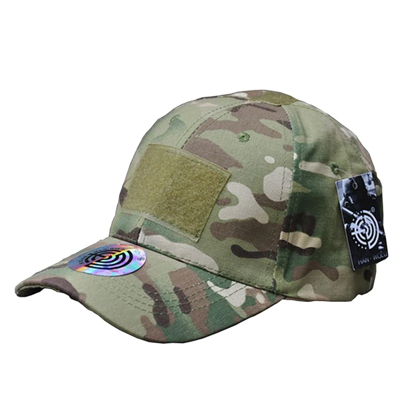 

Camouflage Tactical Baseball Cap Snapback Patch Military Tactical Unisex Tactical Trucker Cap Hat with Loop for Patch