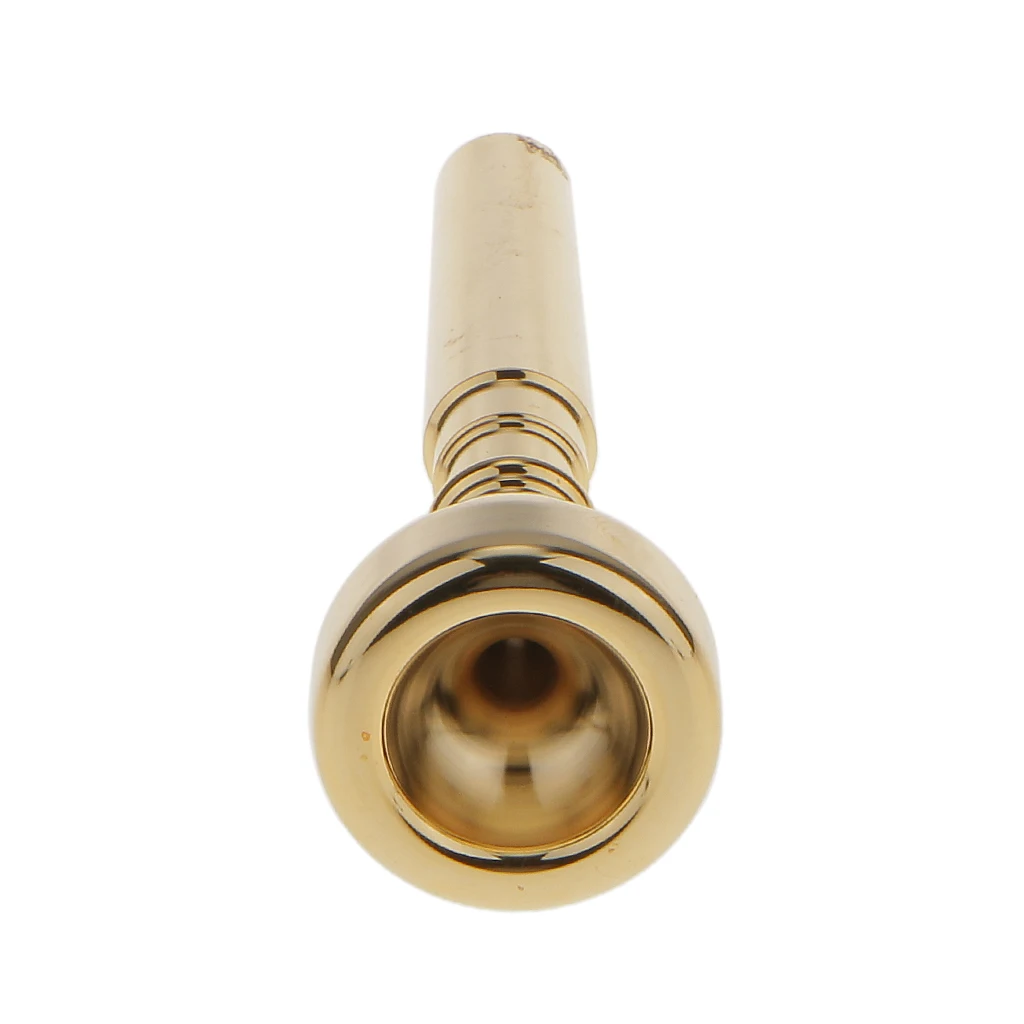 7C Trumpet Mouthpiece Metal for Yamaha Bach Conn King Trumpet Golden Plated 7C Trumpet Mouthpiece Metal for Yamaha Bach Conn King Trumpet Golden Plated