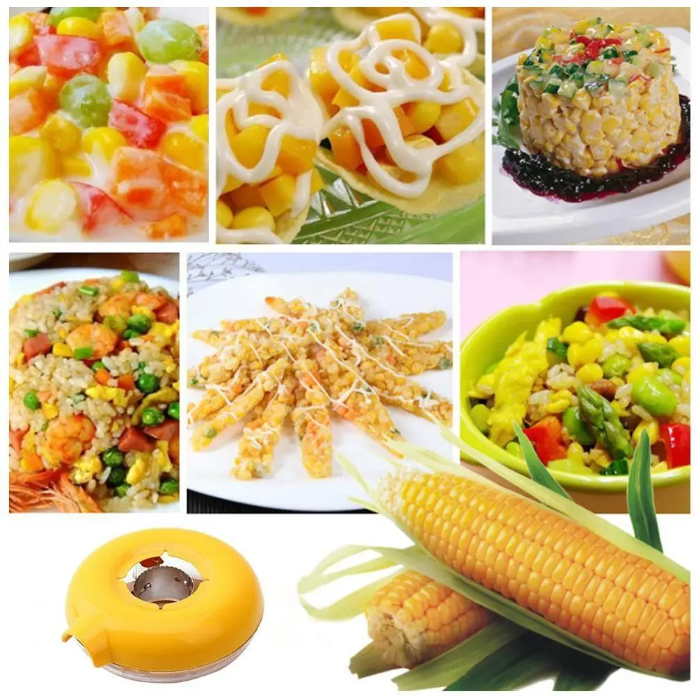 Кухня Креативный прибор для чистки кукурузы Сепаратор кукурузы молотилка