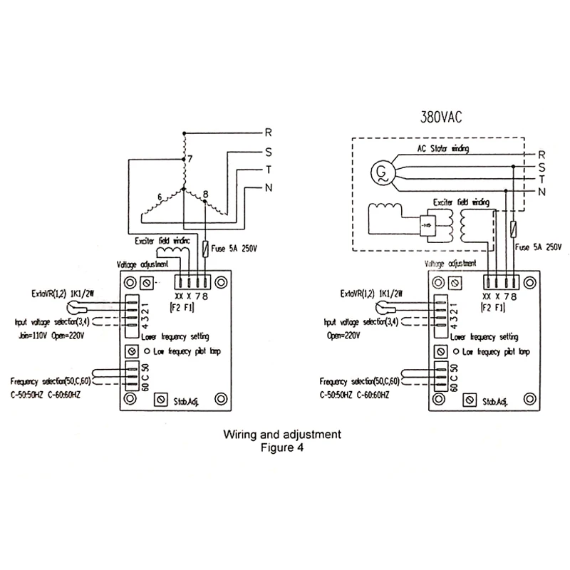 Регулятор напряжения sx440 схема подключения
