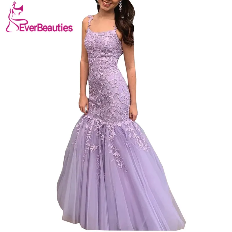 Вечернее платье Русалочки длинное 2020 фатиновое с открытой спиной Vestidos De Fiesta Abiti Da