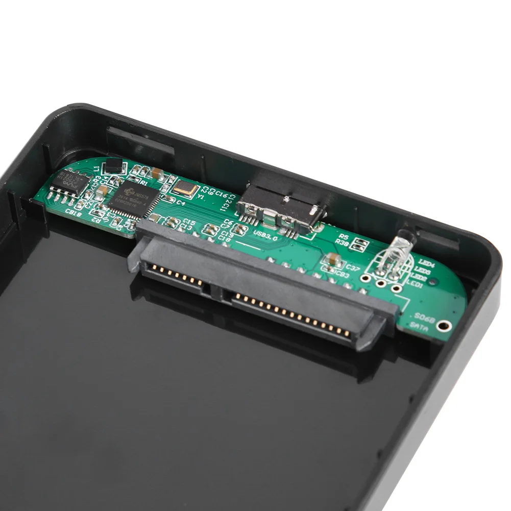 2 5 дюймовый USB 3 0 адаптер Корпус для жесткого диска ТБ 6 Гбит/с передача HDD SSD