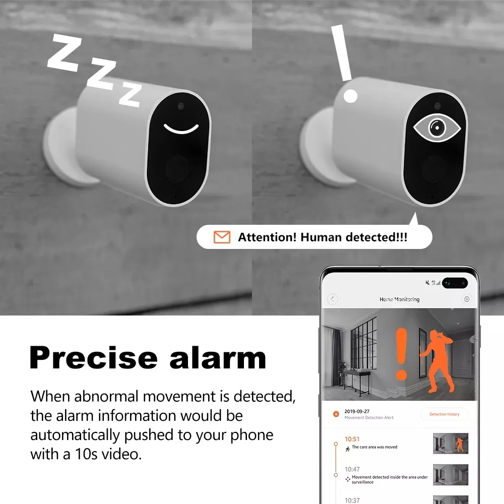 IMILAB Mihome Security Camera 3MP Ip Camera Wireless Wifi 2.4G Infrared Night Vision IP66 Waterproof Outdoor Surveillance Camera