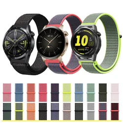Loop Woven Wrist Strap For HUAWEI Watch GT Runner GT3 42mm 46mm GT2 Pro Sport Watchband For Honor Watch GS 3 Magic 2 Bracelet