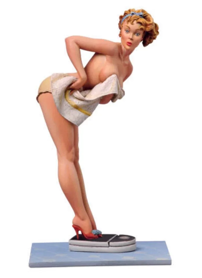 80mm  Resin Model Figure GK，Female role， Unassembled and unpainted kit ► Photo 3/4