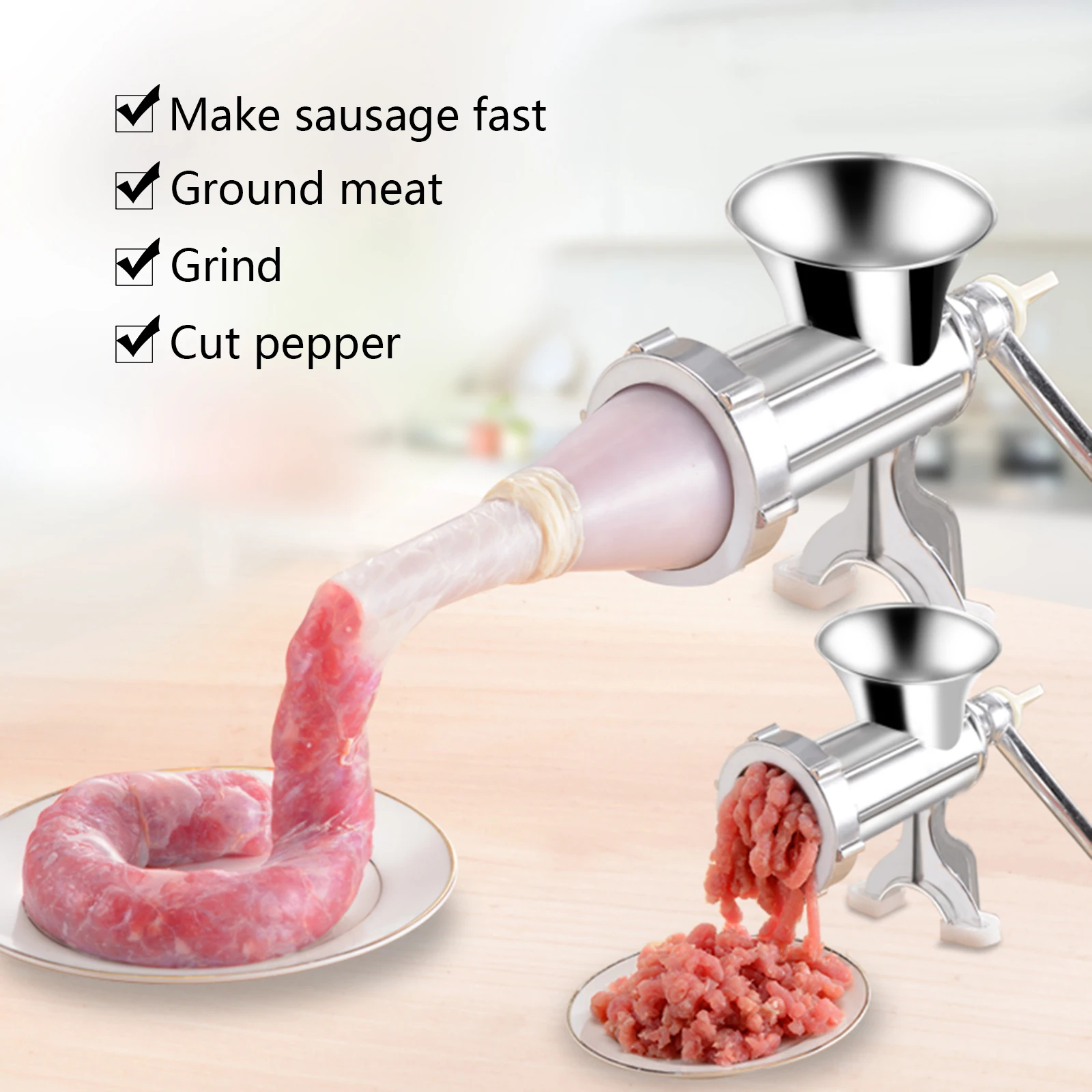 Moedores de carne manual
