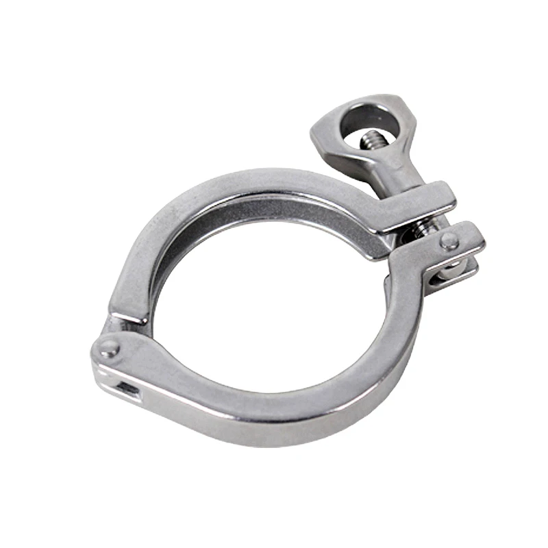 0.5" 0.75" 1" 1.5" 2" 2.5" 3" 4" 5" Tri Clamp SUS 304 Stainless Steel Sanitary Pipe Fitting For Home Brewing Beer