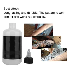 250ml Professional Safe Tattoo Transfer Print Gel Safe Long-lasting Tracing Gel Body Makeup Beauty Art Tattoo Pigment Accessory