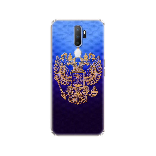 For Oppo A9 A5 2020 Case Soft TPU Phone Shell Back For OPPOA9 OPPOA5 A 9 Coque A 5 Cover Silicon Protective Funda 6.5" cat