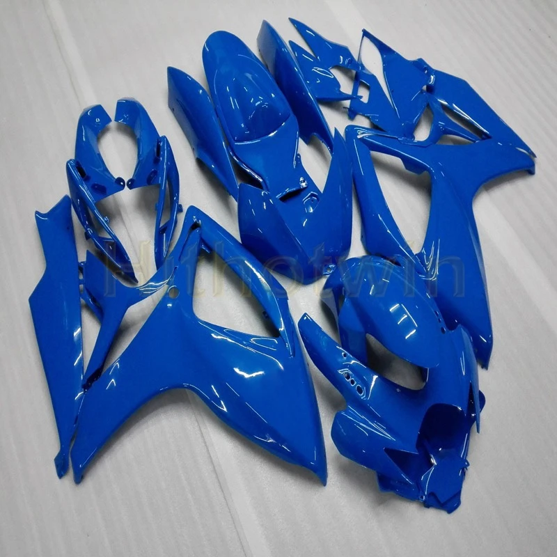 Пользовательский капот мотоцикла для GSX-R600750 2006-2007 K6 ABS пластик обтекатель литья под давлением прессформы черный