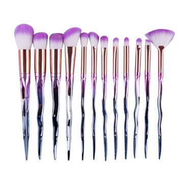 

12pcs Diamond Makeup Brushes Set Cosmetic Tool Foundation Eye Shadow Brush