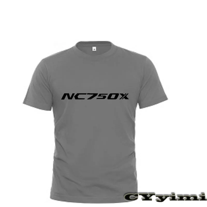 For Honda NC 750 X NC750X NC 750X T Shirt Men New LOGO T-shirt 100% Cotton Summer Short Sleeve Round Neck Tees Male