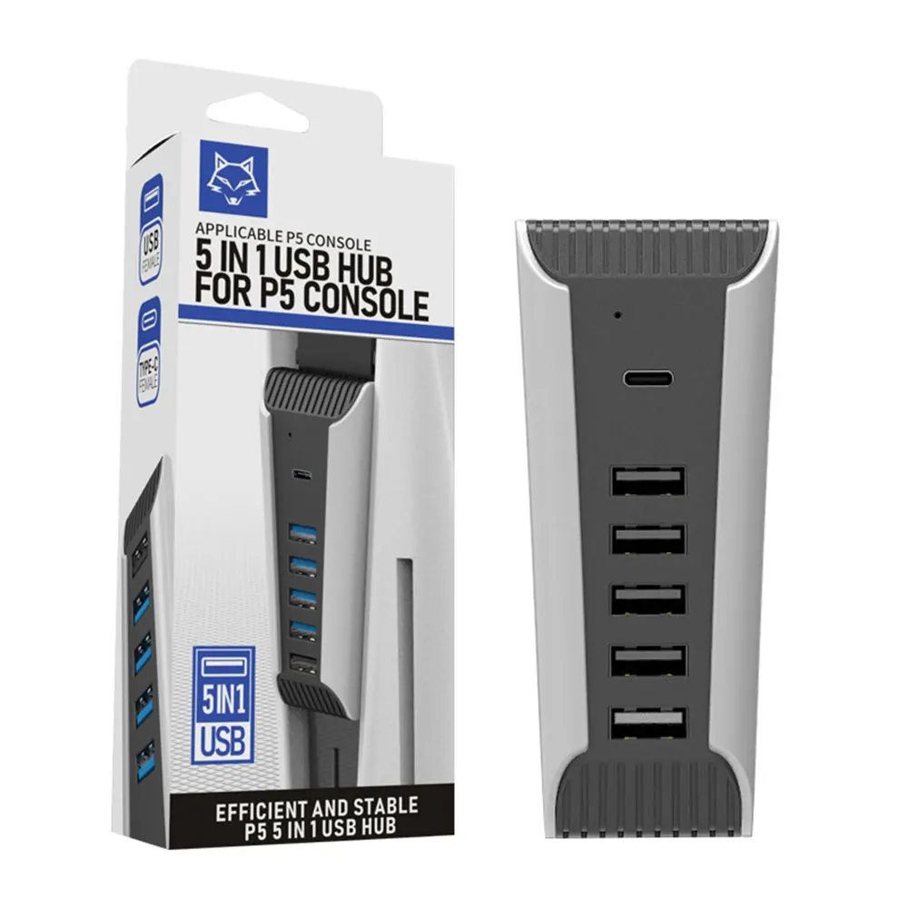 para ps5 usb hub usb3.0 divisor extensão