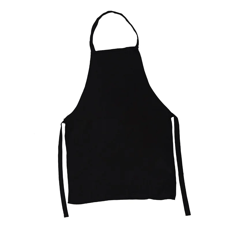 Plain Apron with Front Pocket Kitchen Cooking Craft Baking