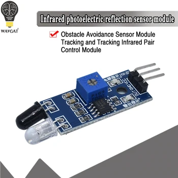 

Smart Electronics New for Arduino Diy Smart Car Robot Reflective Photoelectric 3pin IR Infrared Obstacle Avoidance Sensor Module