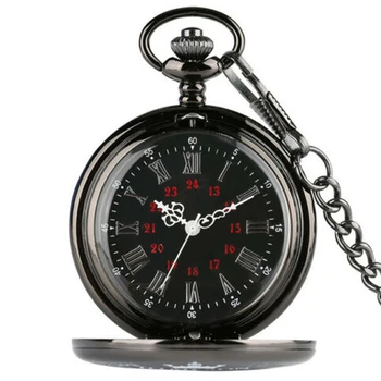 

Quartz Pocket Watch Numeral To My Son Love Roman Round Display Vintage with Gift Box TC21