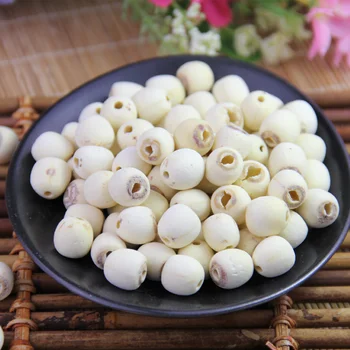 

2020 Lianzi Large Particles of Sulfur-free Wild Fresh Peeled White Lotus Seeds for Boosting Body Resistance Anti Aging