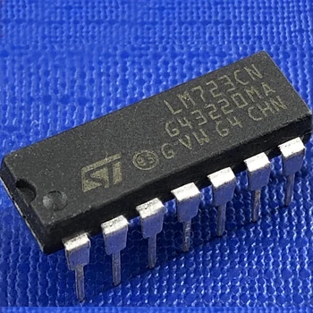 

10pcs/lot Free shipping LM723 LM723CN imported PMIC-stabilizer-linear DIP14 100% brand new original