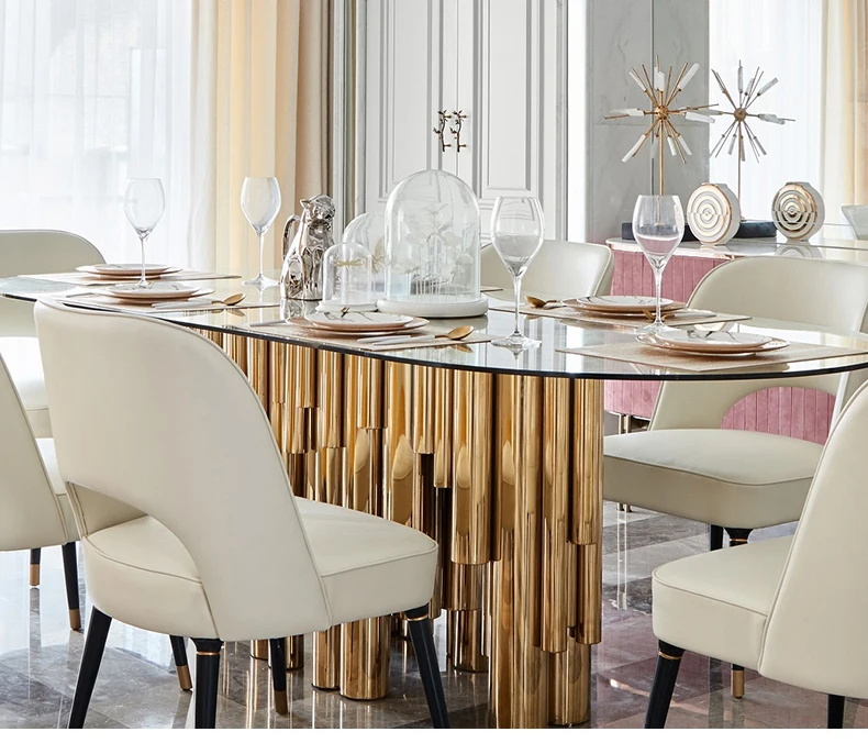 New light luxury French color water drop chandelier American villa creative post-modern all copper branch living room lamp