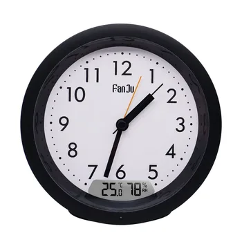 

Alarm Clock LED Digital Movement Temperature Humidity Automatic Backlight Desk Table Bedroom Electronic Clocks WF107