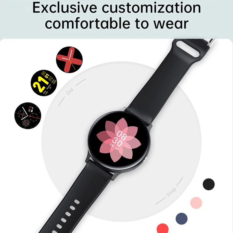 2021 Smart Watch Men Dial Call Play Music Fitness Bracelet Smartwatch Women IP67 Full Touch Sport Digital Watch For Android IOS