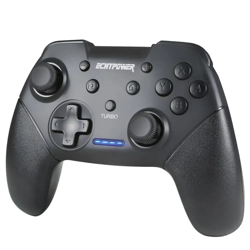 Switch Controllers Echtpower Wireless Controller Pro For Nentindo Switch Pc With Gyro Sensor Double Shock And Turbo Functions Gamepads Aliexpress