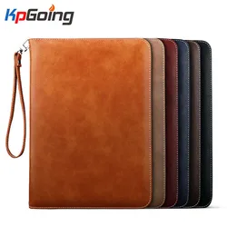 Para o ipad 2021 caso capa de couro para ipad ar 2 caso da aleta fique caso para ipad ar 1 ar 4 ipad 7th 8th geração pro 11 2020