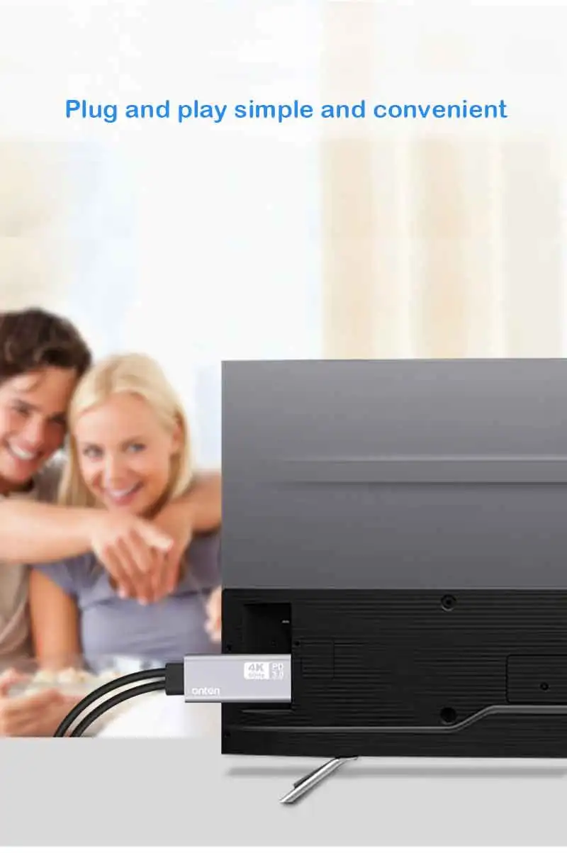 de tela 4k hd 60hz plug and