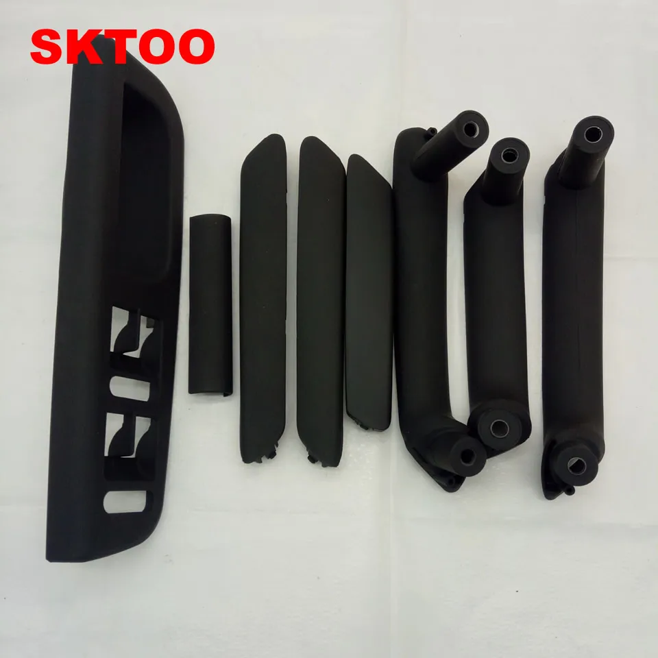 Черная ручка двери SKTOO с отделкой 3B0867172 3B4867372 для VW Passat B5 3B4867179A 3B4 867 179A 3B4867371 371|handles
