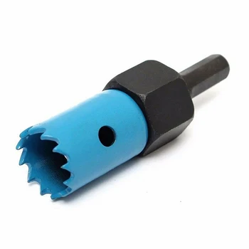 

11 Pcs High Carbon Steel Woodworking Hole Saw Drill Bit Cutter Tool Kit 19-64mm