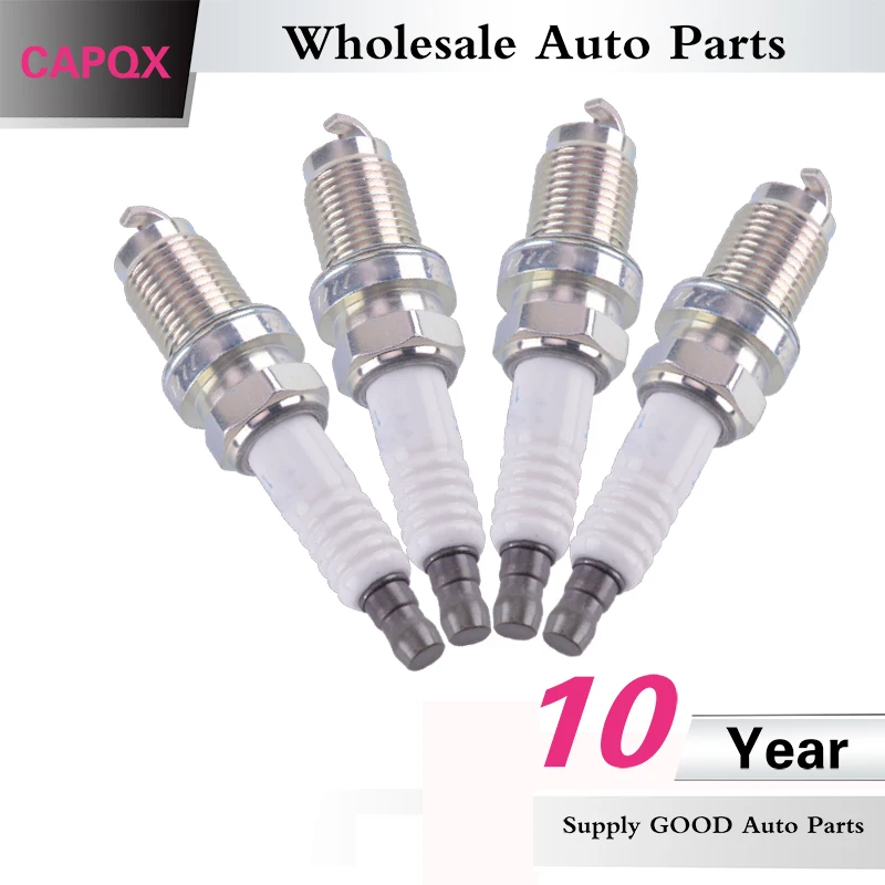 CAPQX 4PCS Iridium spark plug 9807B 5617W 1ZFR6K 11 For CRV CR V 2007