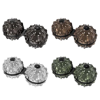 

Zinc Alloy Siamese Massage Ball Relieve Fatigue Acupuncture Point Massager 23GD