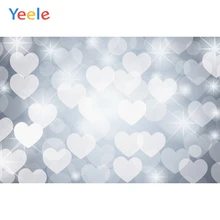 Yeele День Святого Валентина Свадебный светильник сердце блестит фотографии фоны персонализированные фотографии фоны для фотостудии