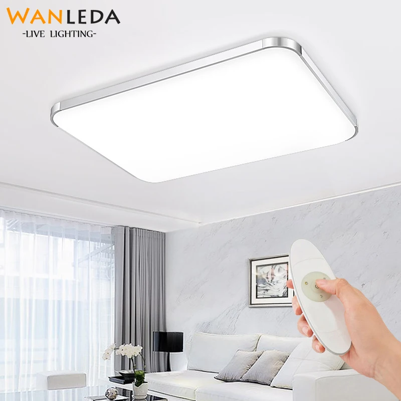  Ultra Thin LED Ceiling Lights Modern Lamp Living Room Bedroom Kitchen Lighting Fixture Surface Moun - 4000233219958