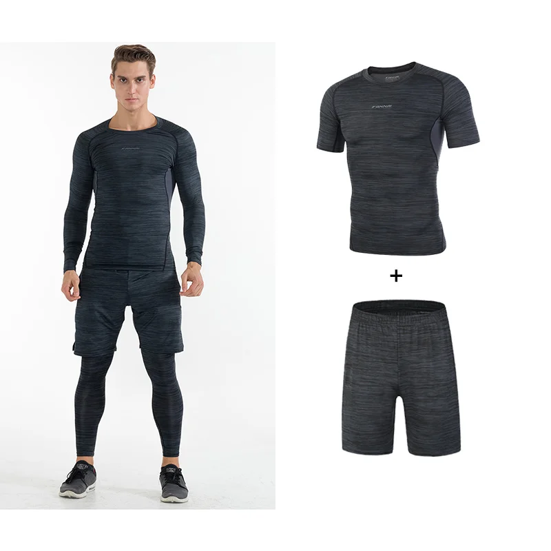 FANNAI pantalones cortos deportivos para hombre, camiseta de entrenamiento para Crossfit, camiseta de fútbol, ropa deportiva, pantalones cortos sueltos de baloncesto|Pantalones cortos para correr| -