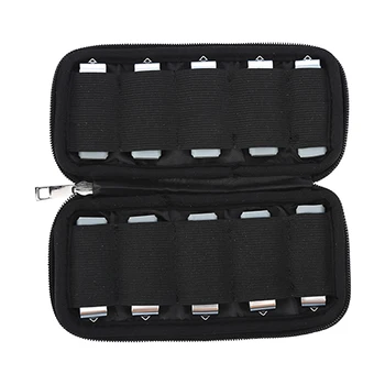 

Storage Portable Durable Flash Drives U Disk Bag Holder USB Zipper Dustproof Travel Organizer Shockproof Protective Case