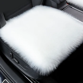 

Universal Winter Car Luxury Imitation Wool Seat Cushion Soft Chair Pad Mat for Home Office