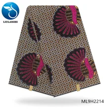 BEAUTIFICAL принты Африканский Воск 6 ярдов Высокое качество Анкара ткани tissu в нигерийском стиле для вечерние ML9H2208-25