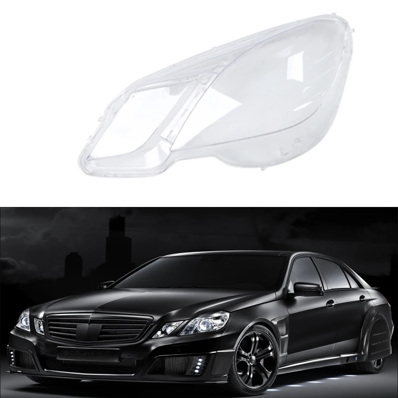 

Left Headlight Lens Clear Lens Auto Shell Cover for Mercedes-Benz W212 E200 E260 E300 E350 2009 2010 2011 2012