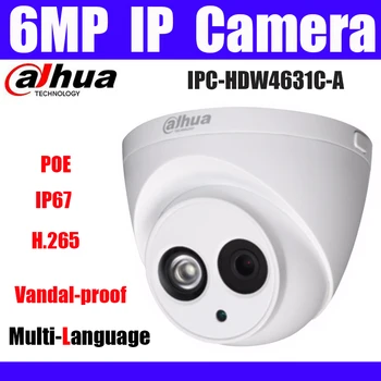 

original IP Camera IPC-HDW4631C-A POE 6MP vandal-proof Network dome replace IPC-HDW4433C-A ipc-hdw4431c-a cctv camera with logo