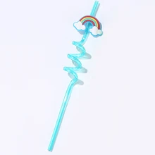 4 шт одноразовые соломинки сок питьевой безопасное украшение для дома Свадебная вечеринка коктейль MF