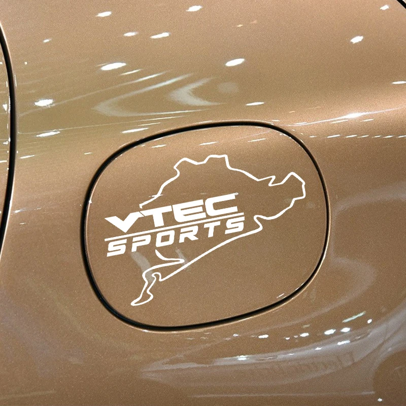 Логотип VTEC эмблема для стайлинга автомобиля крышка топливного бака наклейка Honda