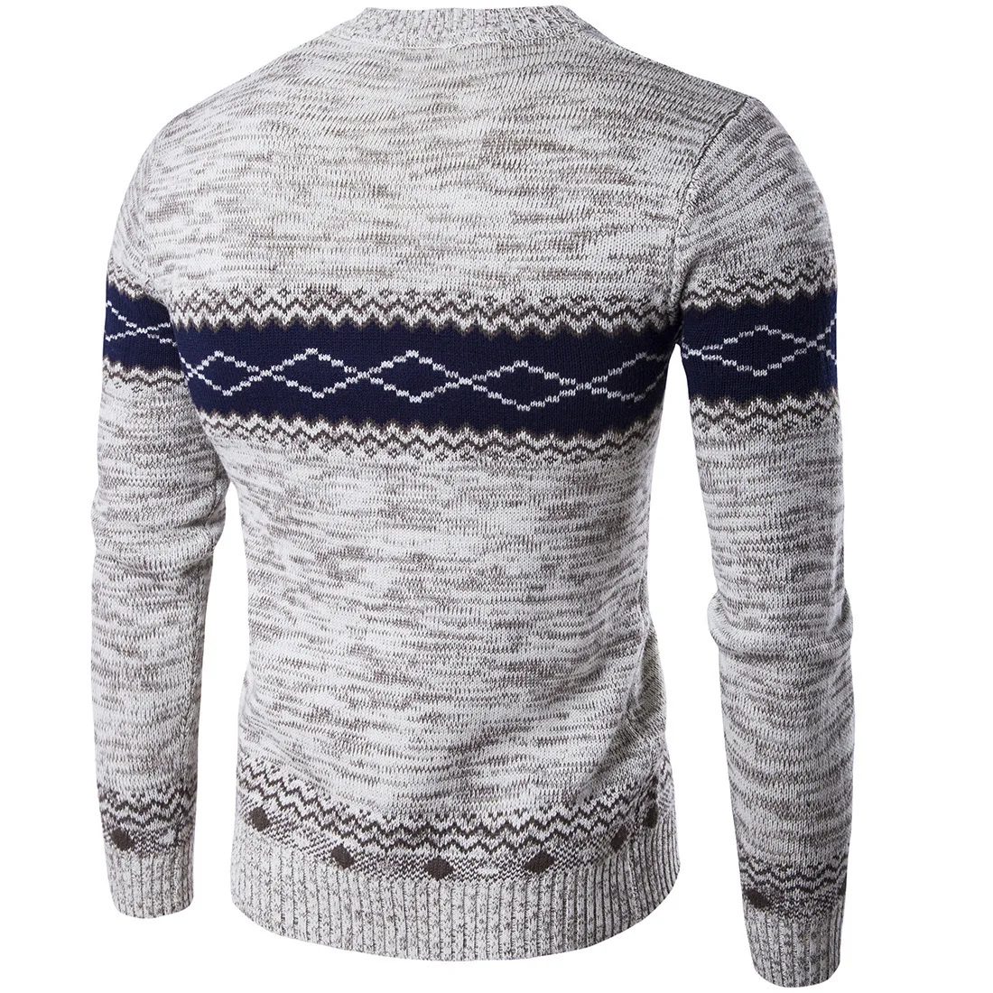 Осенние свитера и пуловеры для мужчин с длинным рукавом вязаный свитер Высокое качество зимние пуловеры Homme теплое темно-синее пальто 3xl новейшие